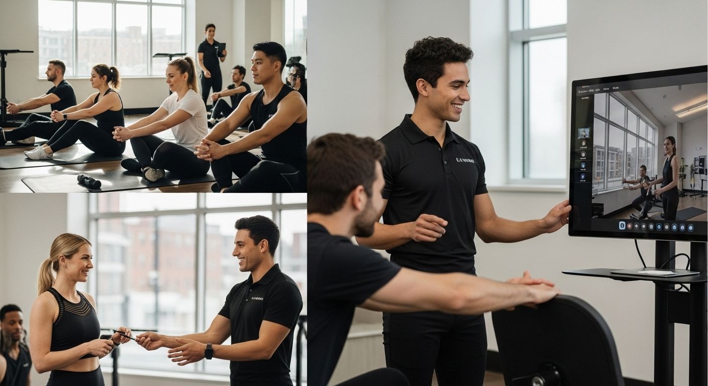 fitness studio growth, group class, community