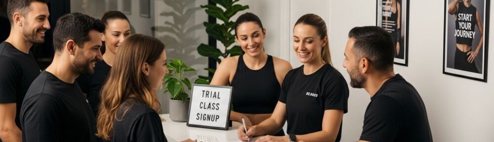trial class signup