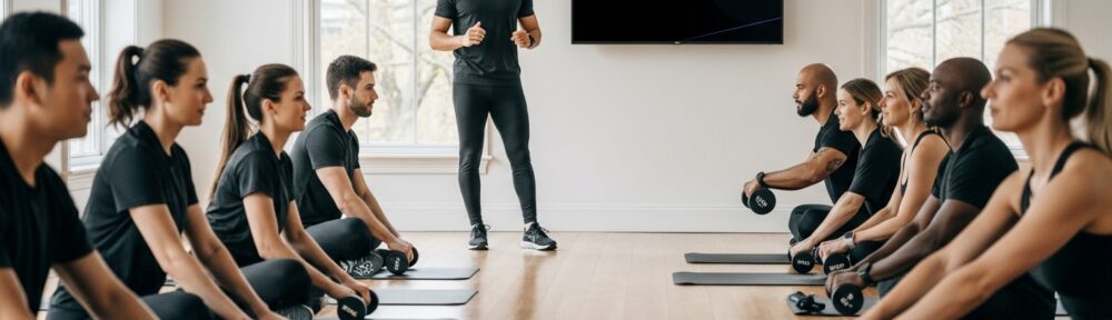 fitness class management