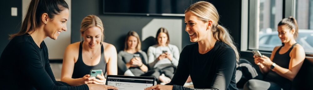 fitness booking system