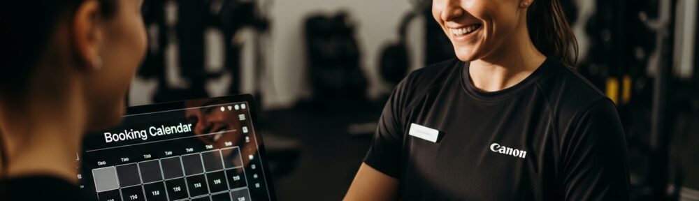 fitness booking calendar