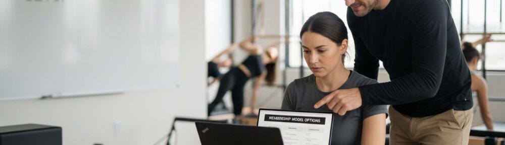 pilates membership setup