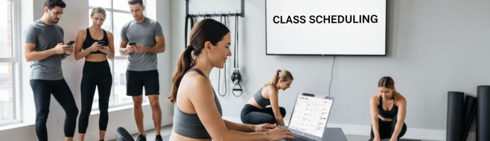 online class scheduling fitness